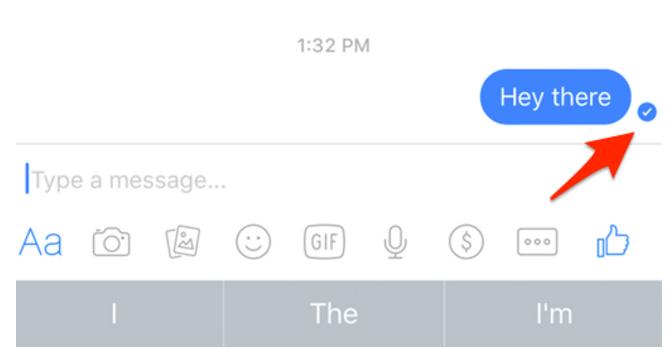 What Does the Check Mark Mean on Facebook Messenger?